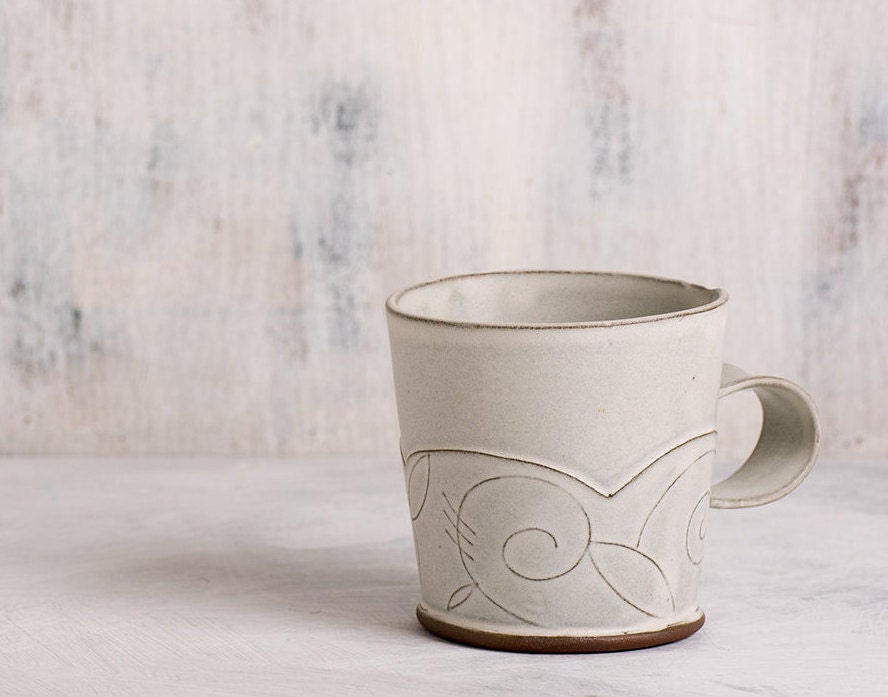 Tasse En Céramique Blanche,