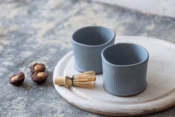Ceramic Espresso Cup, Espresso Tumbler, Hand Built Ceramic