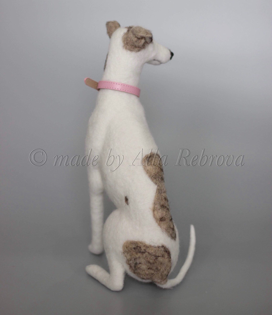 Needle Felted 100 Wool Doll Whippet / Greyhound / Italian Etsy UK