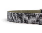 Dog Collar - Herringbone Tweed