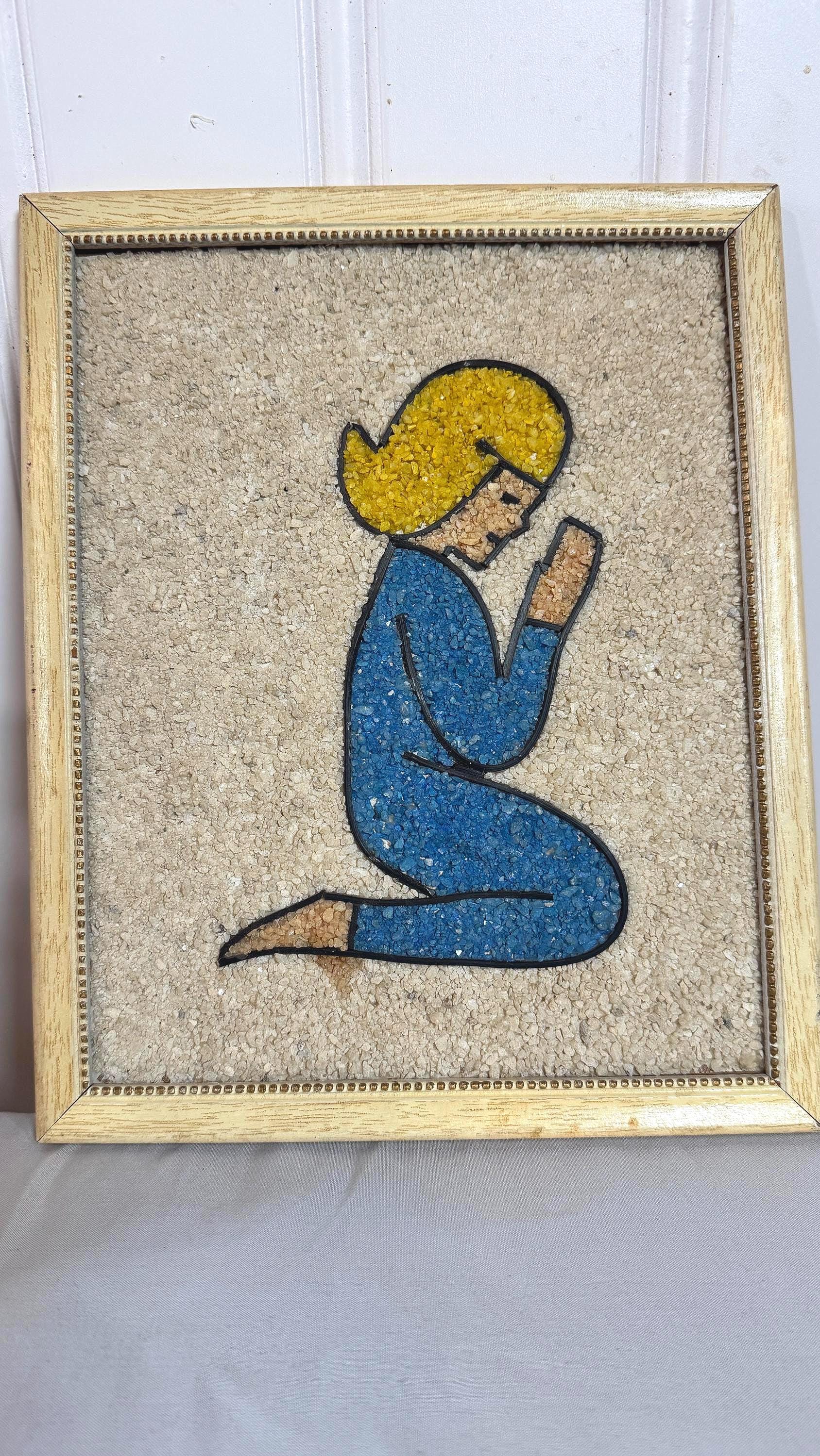 Vintage Mosaic Gravel Art - Etsy