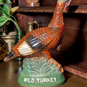 Vintage wild turkey decanter - Etsy 日本