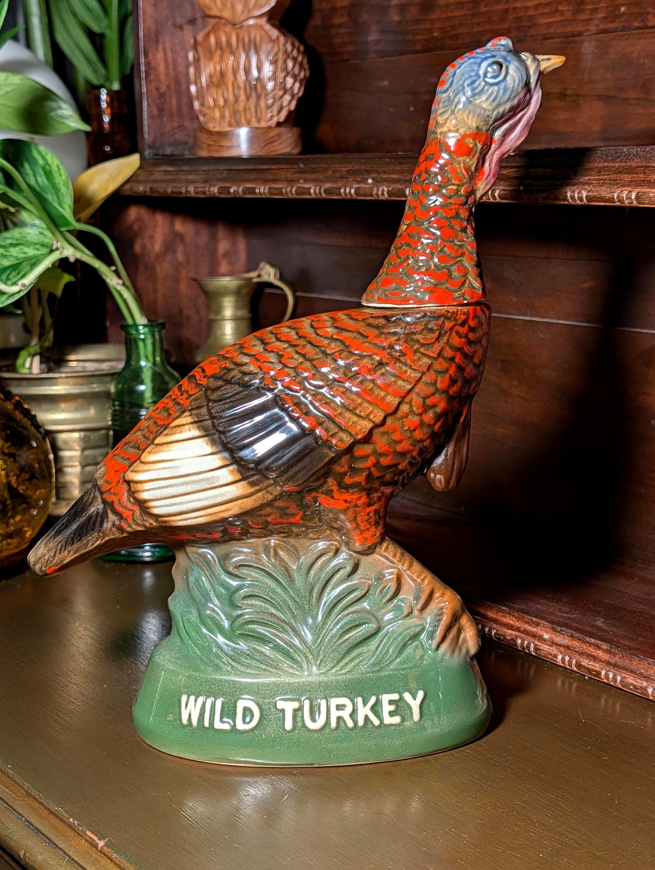 Vintage wild turkey decanter - Etsy 日本