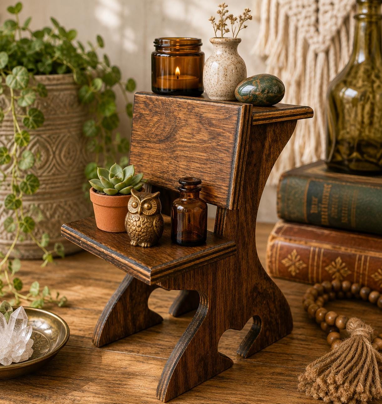 Chair Plant Holder Vintage - Etsy