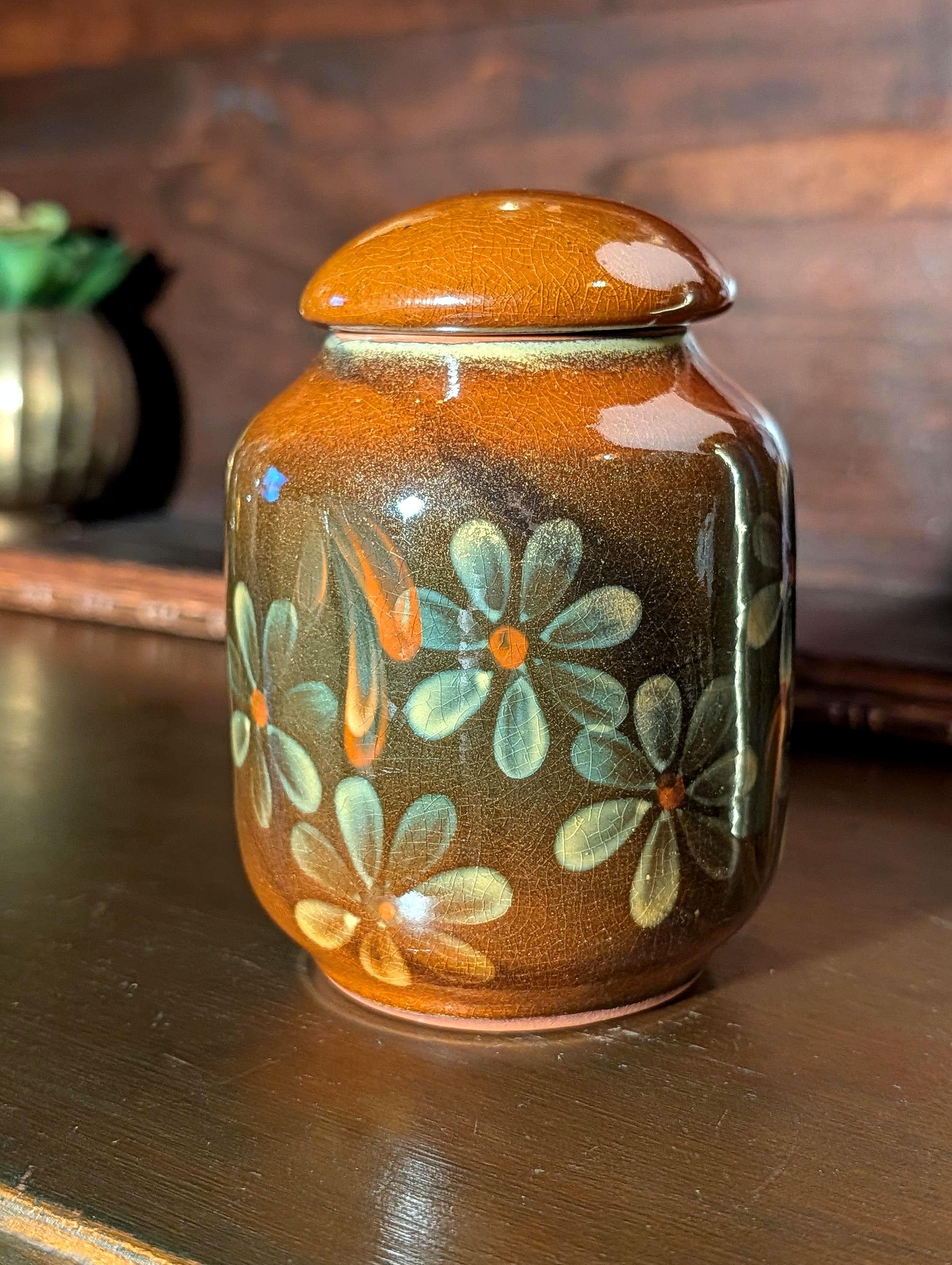 70s Vintage Orange Pottery - Etsy