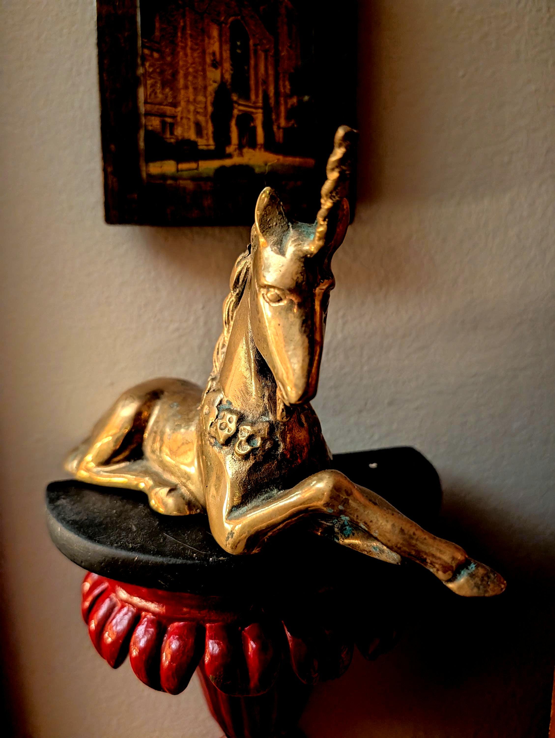 80s Unicorn Figurine - Etsy