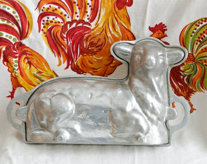 Vintage Renalde Lamb Moldcast Aluminum Lamb Cake Mold. Etsy