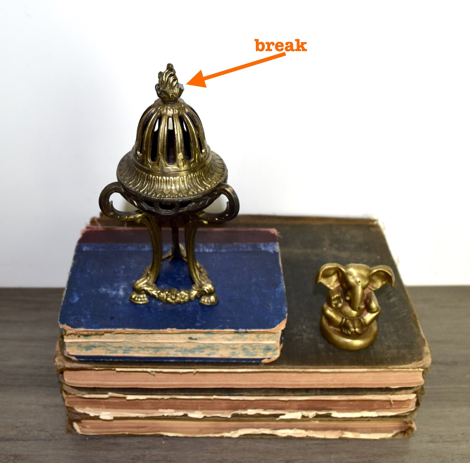 Vintage Vantines Incense Burner...french Incense Etsy