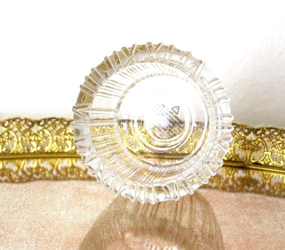 Vintage Tiffany Crystal Candle Holderatlas Votive Holder by