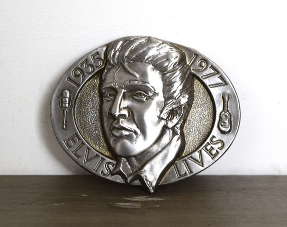 Vintage Elvis Presley belt buckle…Buckles of America … - Gem
