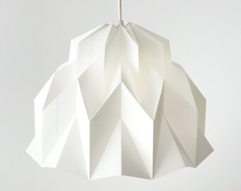 origami lampshade etsy