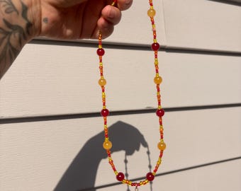 Of The Earth Collection - Handmade beaded necklace, natural stones and gems