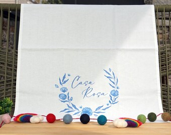 Casa Rosa Cotton Tea Towel | 100% Cotton | Highly  Absorbent | Pretty Kitchen | English Countryside | Florals