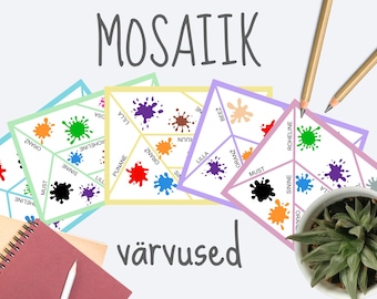 Pulsle mosaico värvused