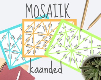 Pusle mosaiik eesti keele käänded