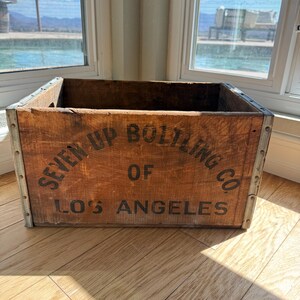 Vintage 7up Crate - Etsy
