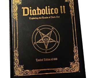 Diabolico II: Exploring the Realm of Dark Art Book - Tattoo, Art, Paintings, Illustrations, Drawings, Dark Art, Tattoos, Limited Edt of 666