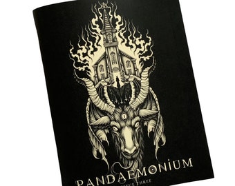 Pandaemonium Zine: Issue Three 3 - Dark Art, Devils, Demons, Monsters, Illustrations, Tattoo Art