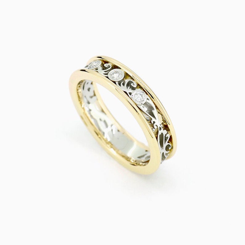 filigree wedding set
