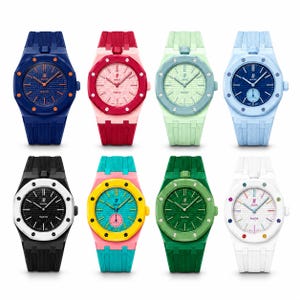 AP×SWATCH  Pop用 ストラップ＋保護ガラス Pop swatch strap - Etsy 日本