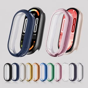 Xiaomi Watch - Mjukt TPU-skal + film för Mi Band 10 - skärmskyddstillbehör - heltäckande täckning för Xiaomi Band 10 - 1