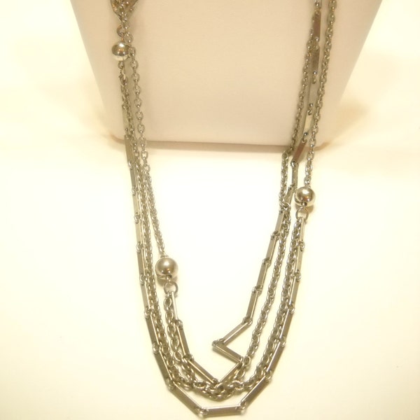 Vintage 52" Park Lane Chain Necklace (4863)