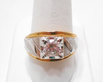 Vintage Man's 14KTGE Espo Ring (2009) Size 11.5
