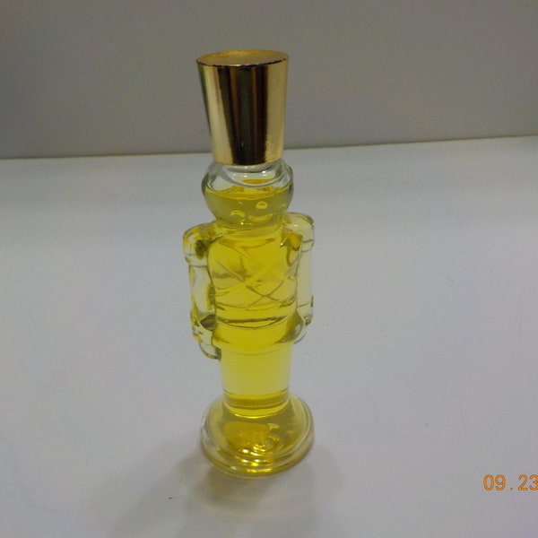 Vintage Avon Soldat Enfete, Christmas Soldier (35)  .75 fl. oz. Moonwind Cologne--Full