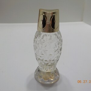 Vintage Avon Glass Decanter (15) Empty Decanter