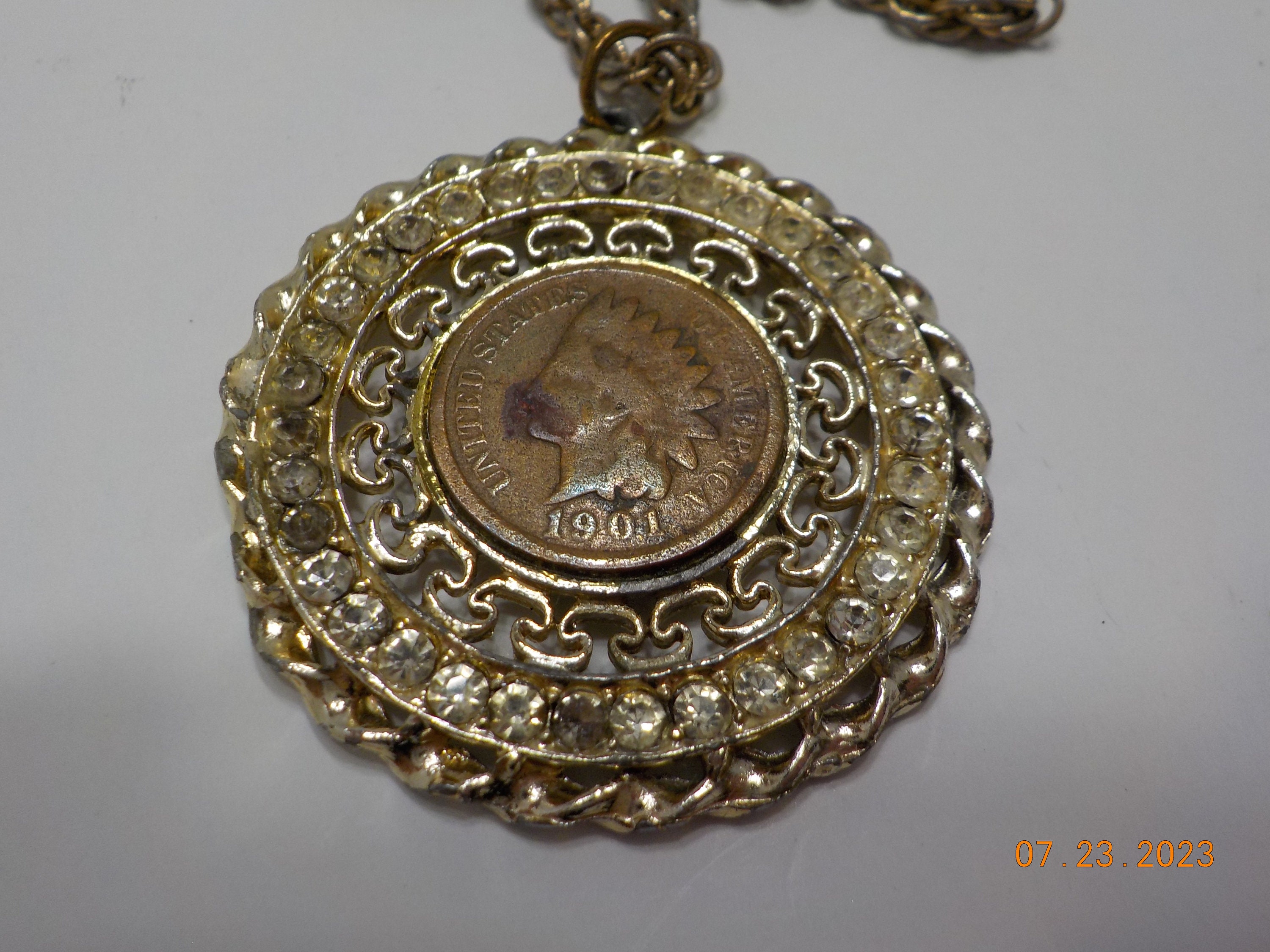 【HYERES LOR】Penny d`Or MS 14K necklace HYERES LOR】Penny d`Or M 14K necklace