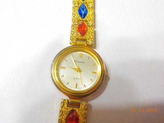 Vintage Ronica Ladies Quartz Watch (7391) Swiss Pa