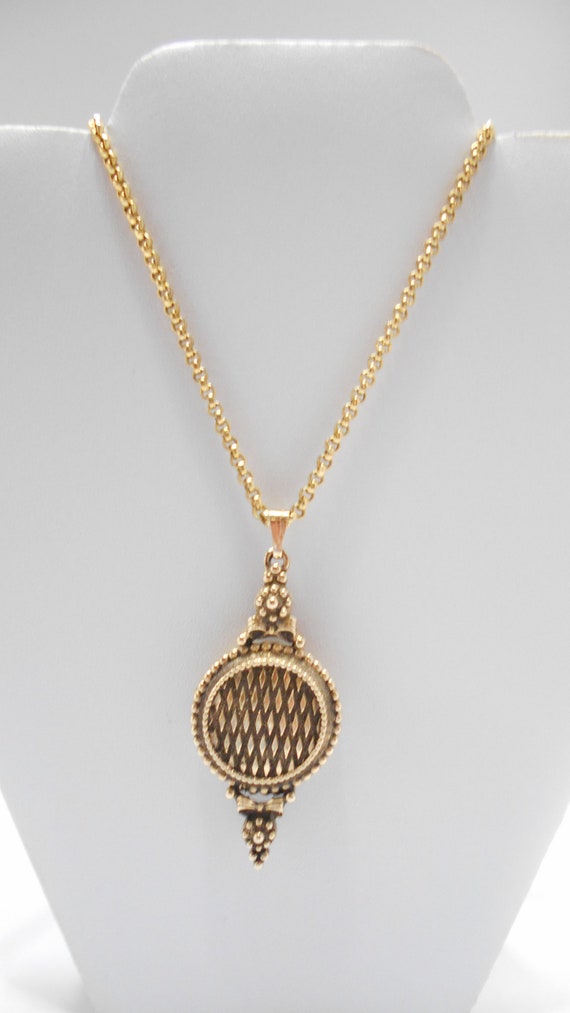 Perfume necklace store pendant vintage