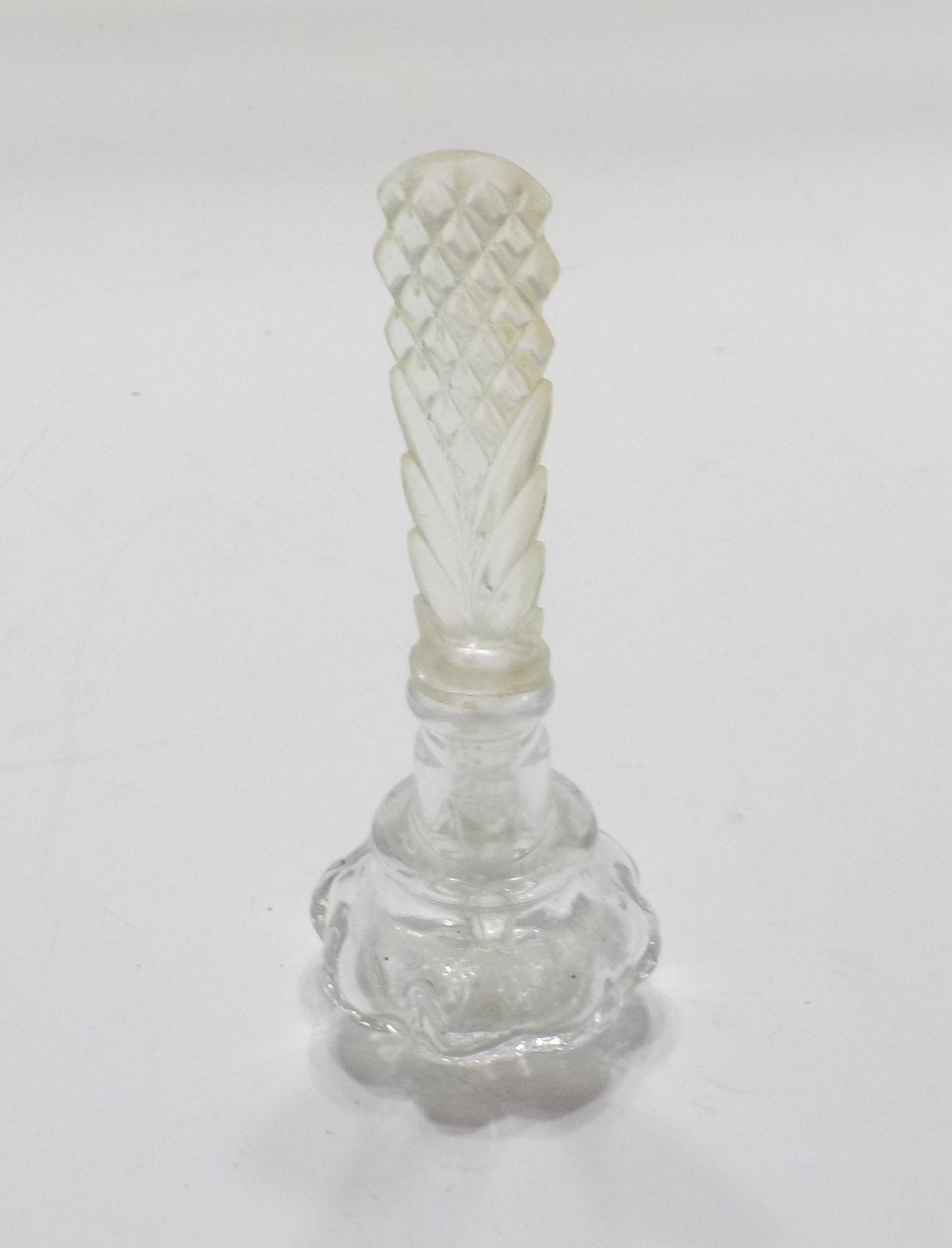 Vintage Empty Perfume Bottle 10 Classic Glass Stopper Etsy