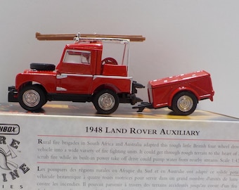 Vintage 1993 Matchbox Models Of Yesteryear Collectibles (20-2) 1948 Land Rover Auxiliary