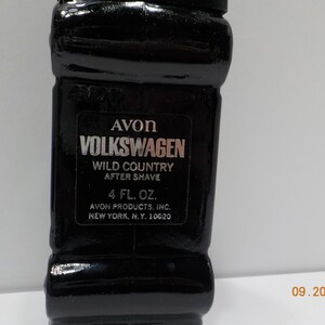 Vintage Avon Volkswagen (23) Wild Country After Shave--full Decanter - Etsy