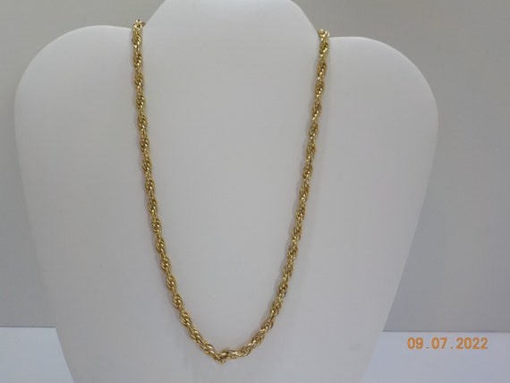■VINTAGE HOLLYWOOD■ Twist Chain Necklace VH24NNNE173M $_57.JPG?set_id=880000500F