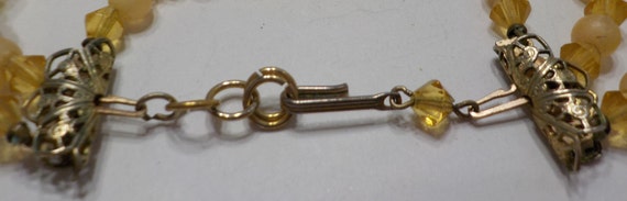 Vintage Triple Strand Graduating Necklace (9077) … - image 5