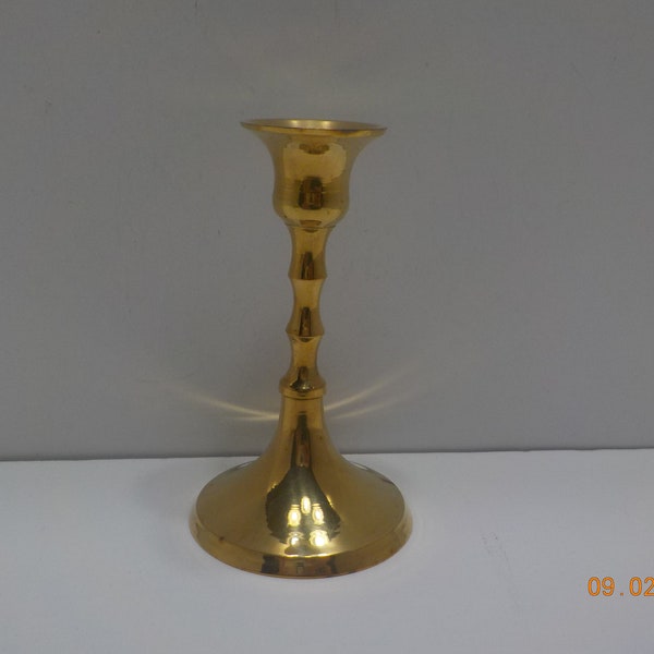 Vintage Wm. Rogers & Son Brass Candlestick Holder (6) Made In India