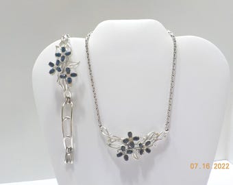Vintage Kramer Demi Parure (2103) Choker Necklace & Bracelet Set