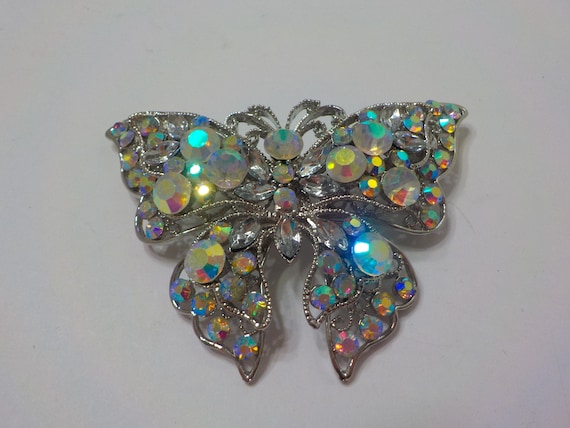 Vintage Extra Large Butterfly Brooch (3283) Auror… - image 1