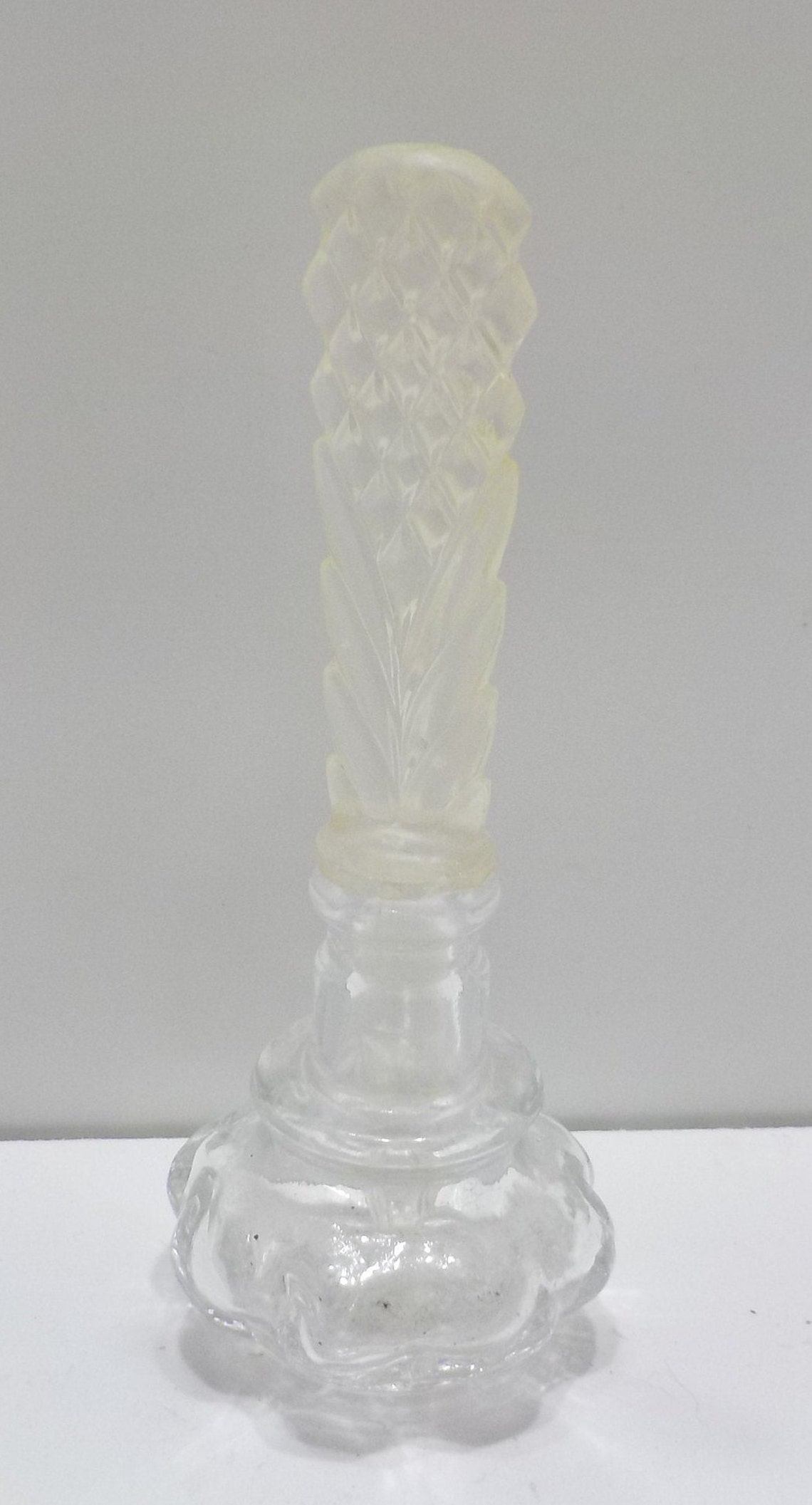 Vintage Empty Perfume Bottle 10 Classic Glass Stopper Etsy