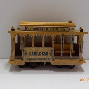 San Francisco Trolley Music Box - Etsy