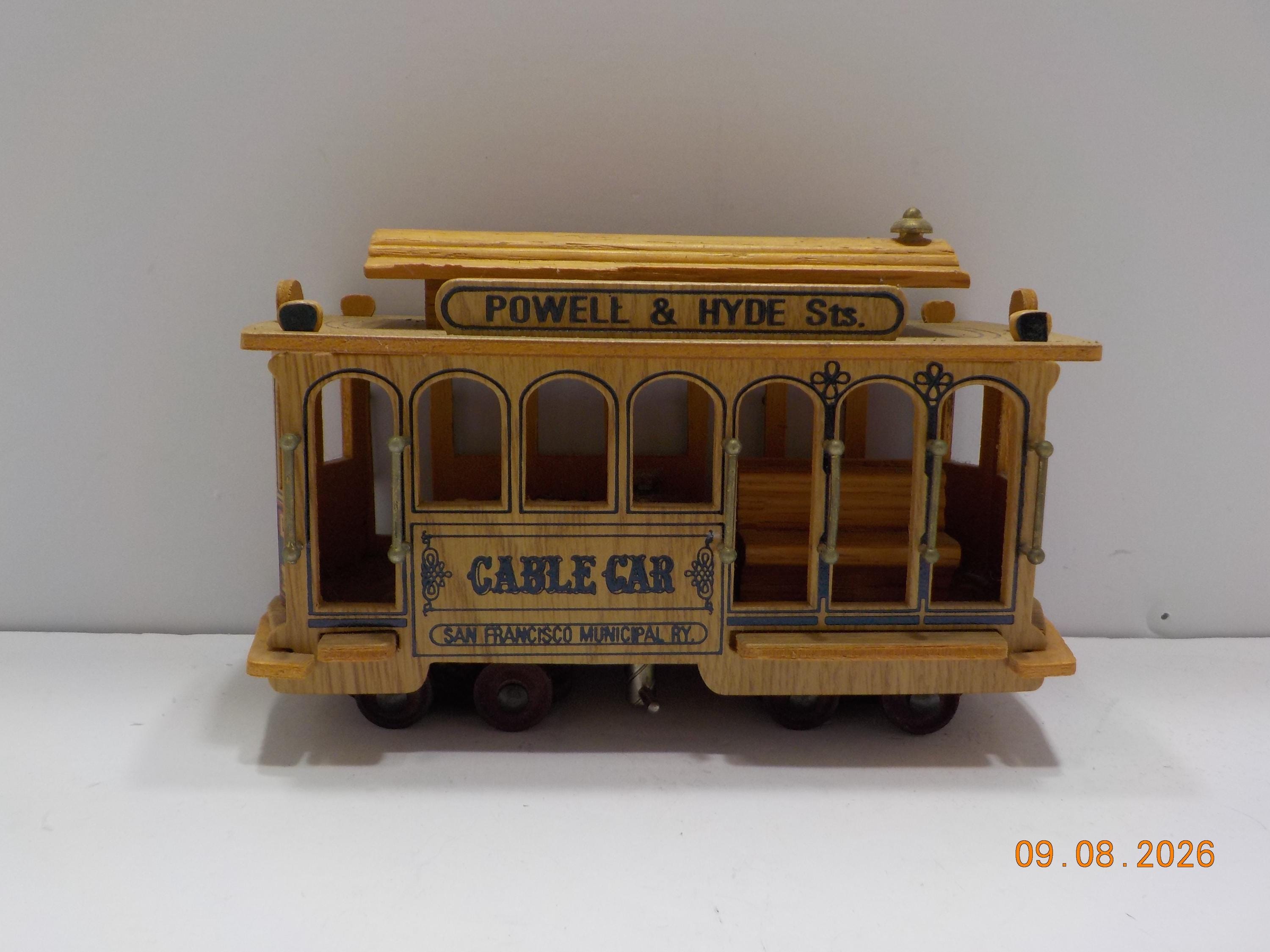 San Francisco Trolley Music Box - Etsy