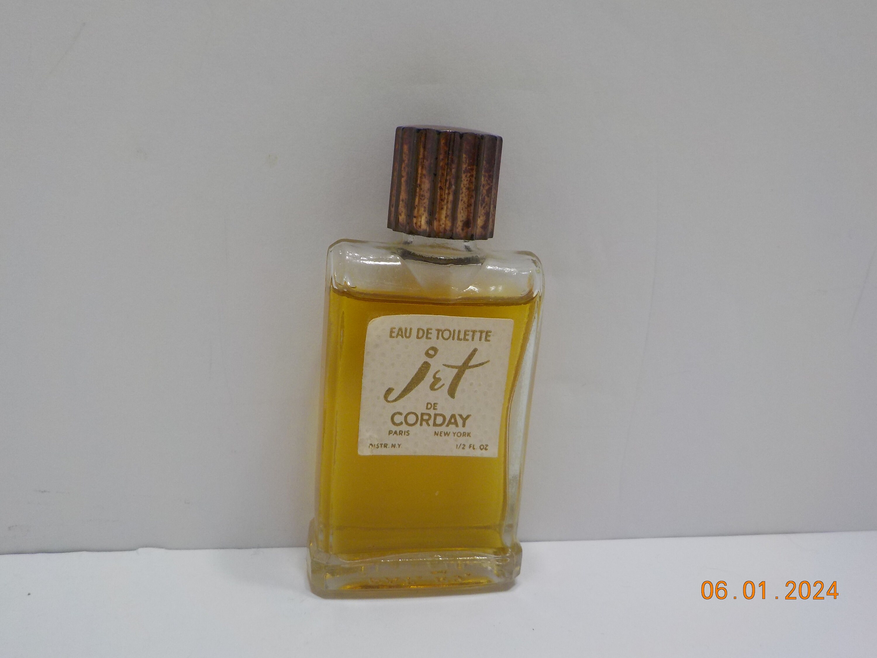 Vintage Jet Eau De Toilette (38) Corday 1/2 Fl. Oz. - Etsy