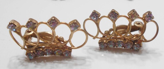 Gorgeous Scalloped Rhinestone Choker Necklace Dem… - image 8