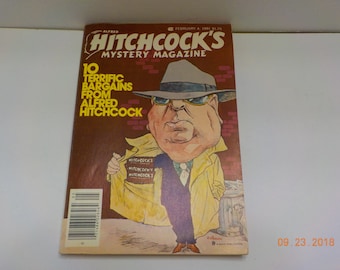 Vintage 1981 Hitchcock's Mystery Magazine (CL) 10 Terrific Bargains From Alfred Hitchcock
