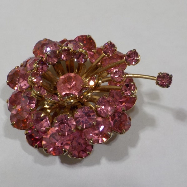 Hot Pink Brooch Etsy