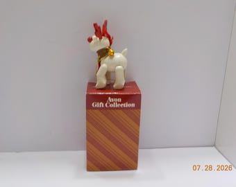 Vintage Avon Gift Collection (34-2) Belvedeer-The Christmas Reindeer Ornament