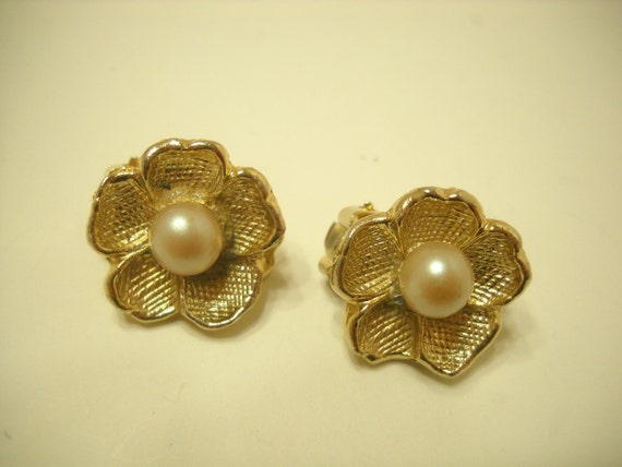 Vintage Glass Pearl Demi Parure (8865) 8mm--Gorge… - image 3