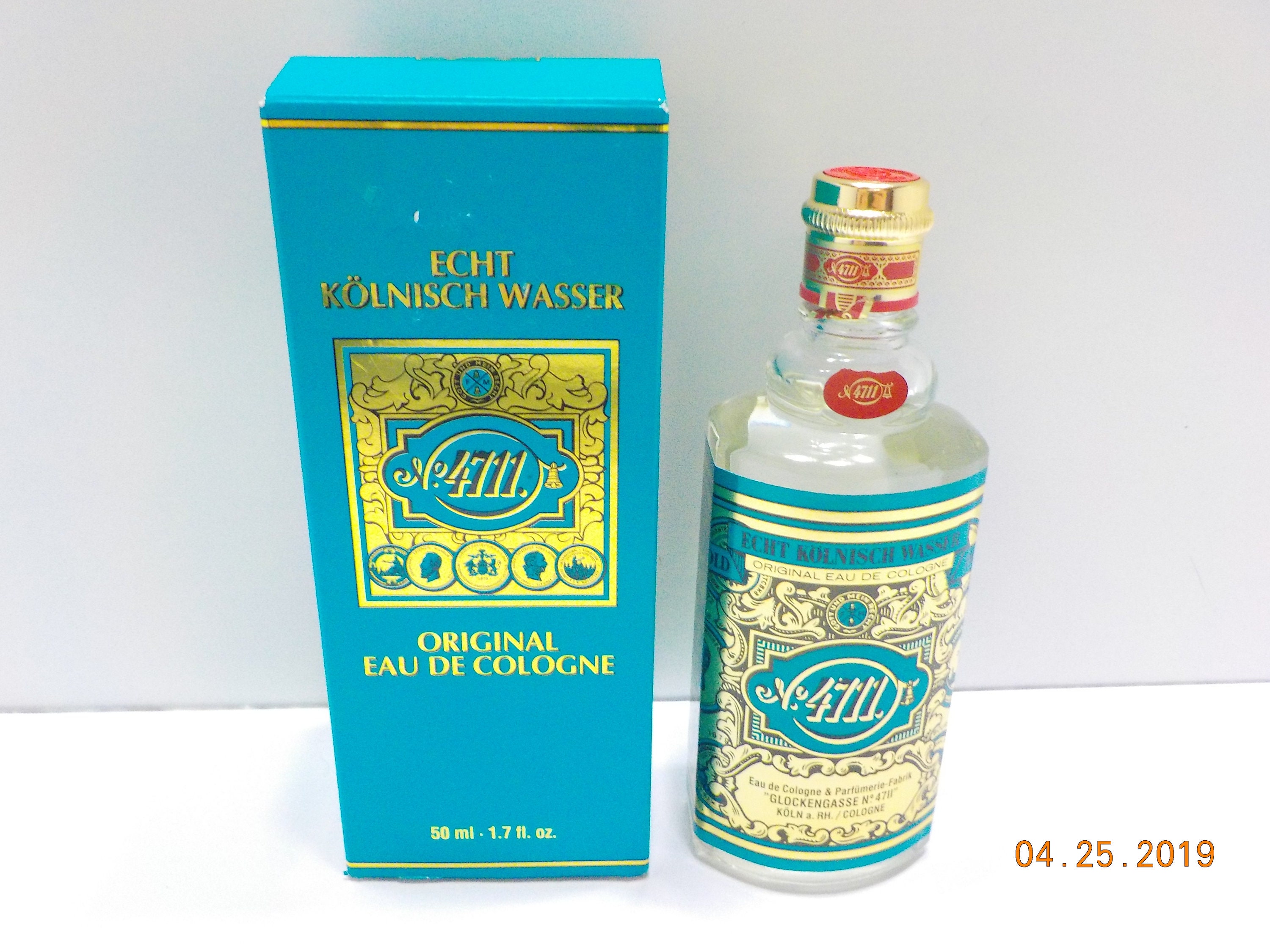 - Vintage De 4711 Kolnisch Echt Eau 18-A Wasser Etsy 1.7 Oz., Original Fl. Cologne